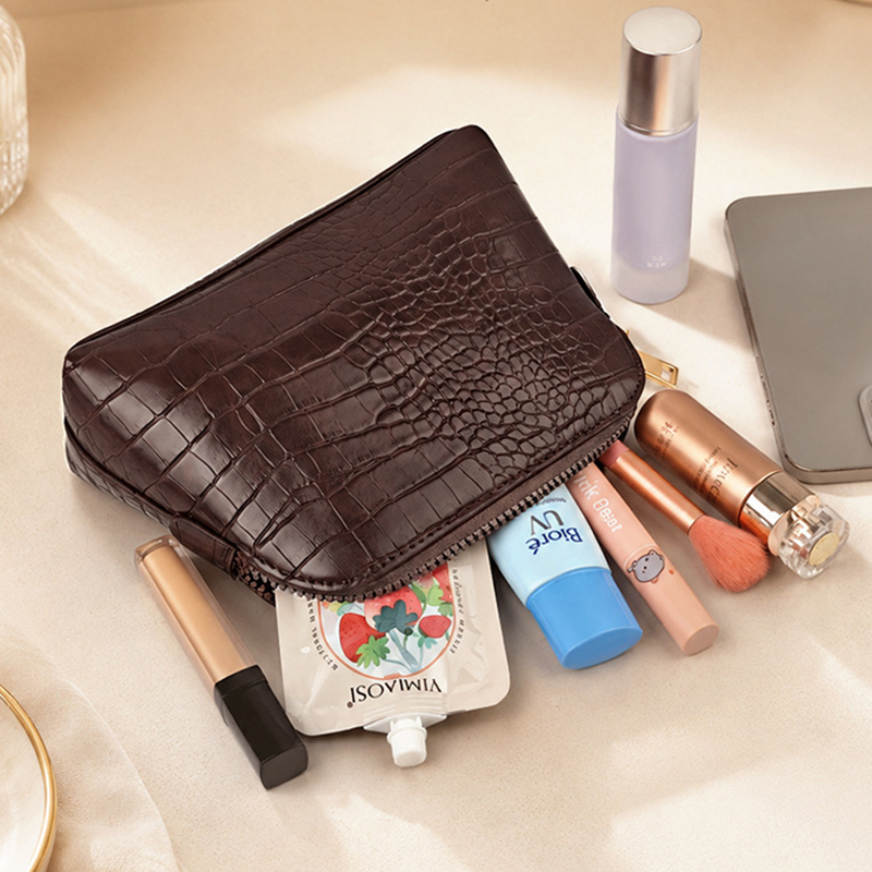 Tas Kosmetik Kulit Buaya Mewah - Luxury Skincare Women ulasan dan harga