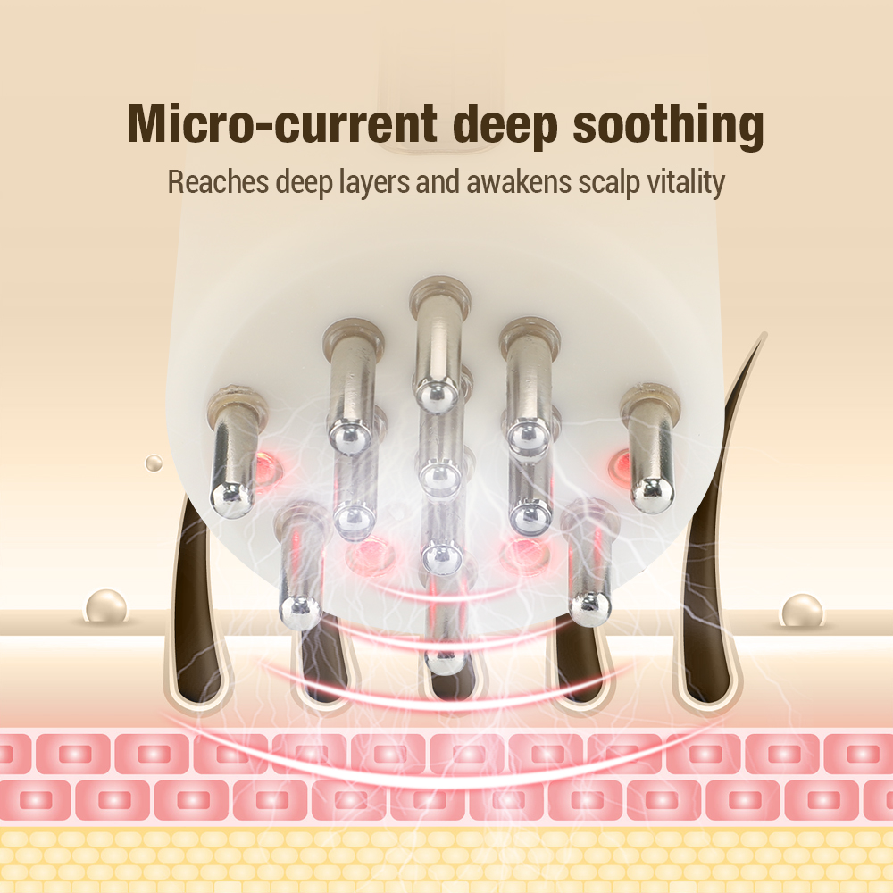 Sisir pijat kepala getaran ele - Epidermal Growth Factor ulasan dan harga