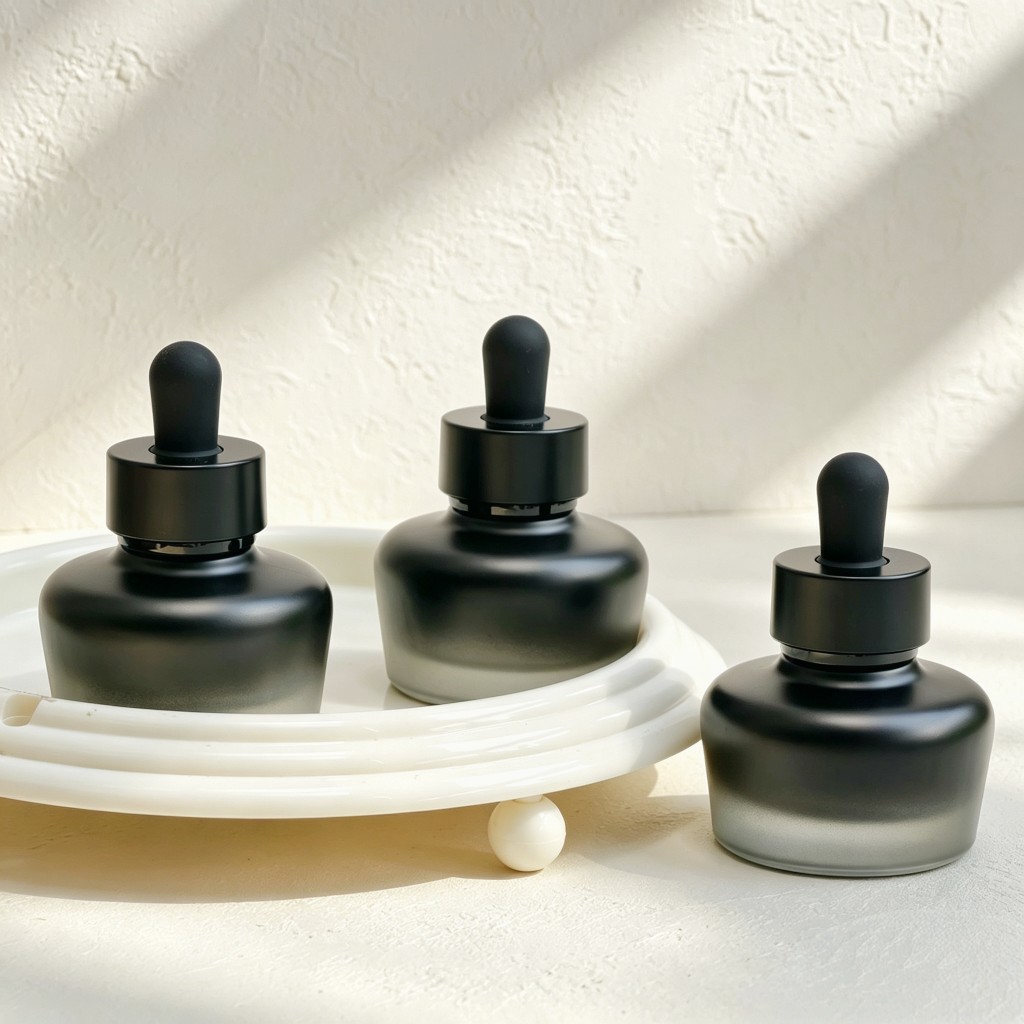 Botol Tetes Kaca Buram 30ml, W - Luxury Skincare Essential ulasan dan harga